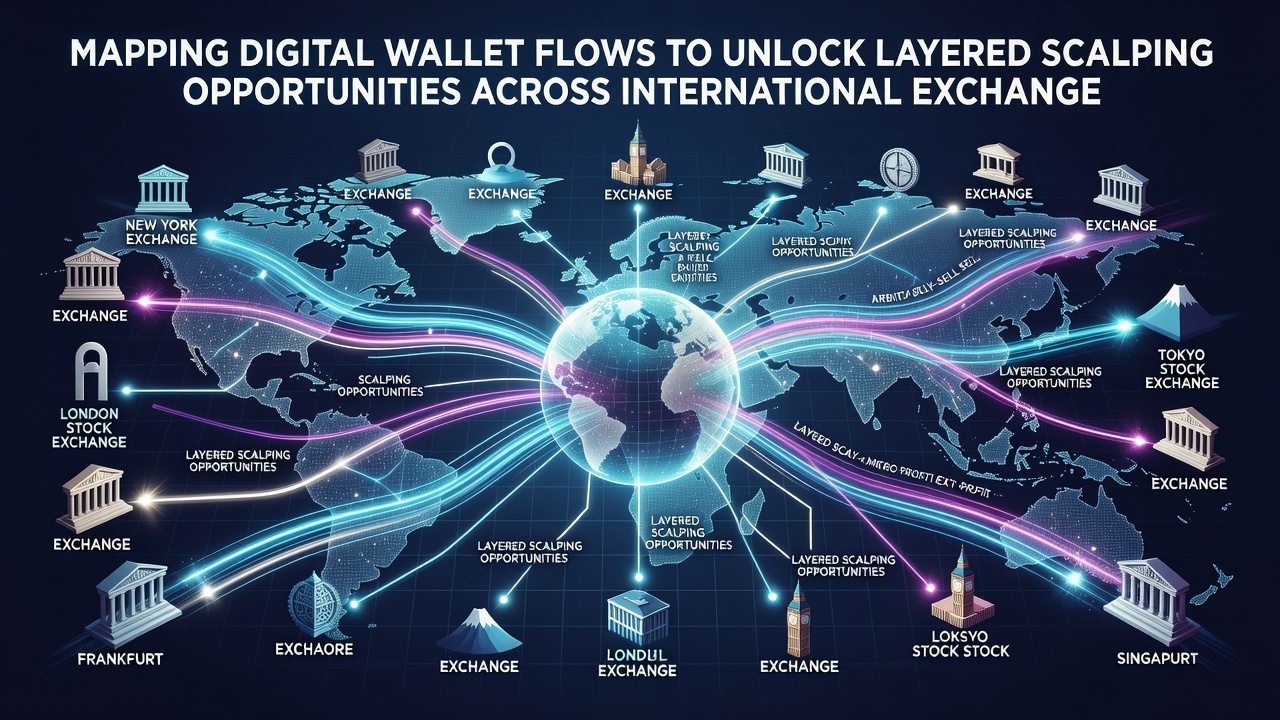 Chart showing layered scalping opportunities tied to digital wallet transaction timing